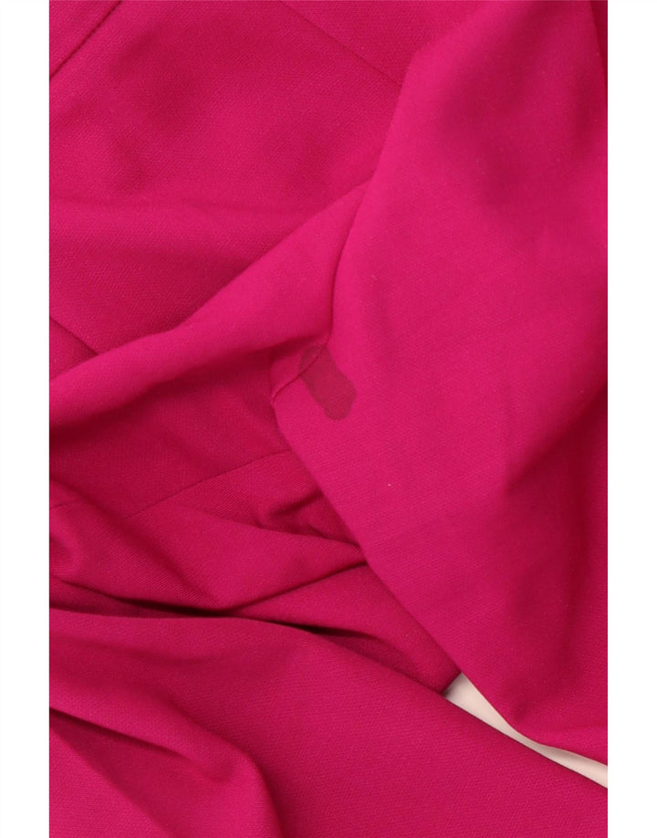 FRENCH CONNECTION Pantalon décontracté à chevilles pour femme UK 12 Medium W32 L26 Rose