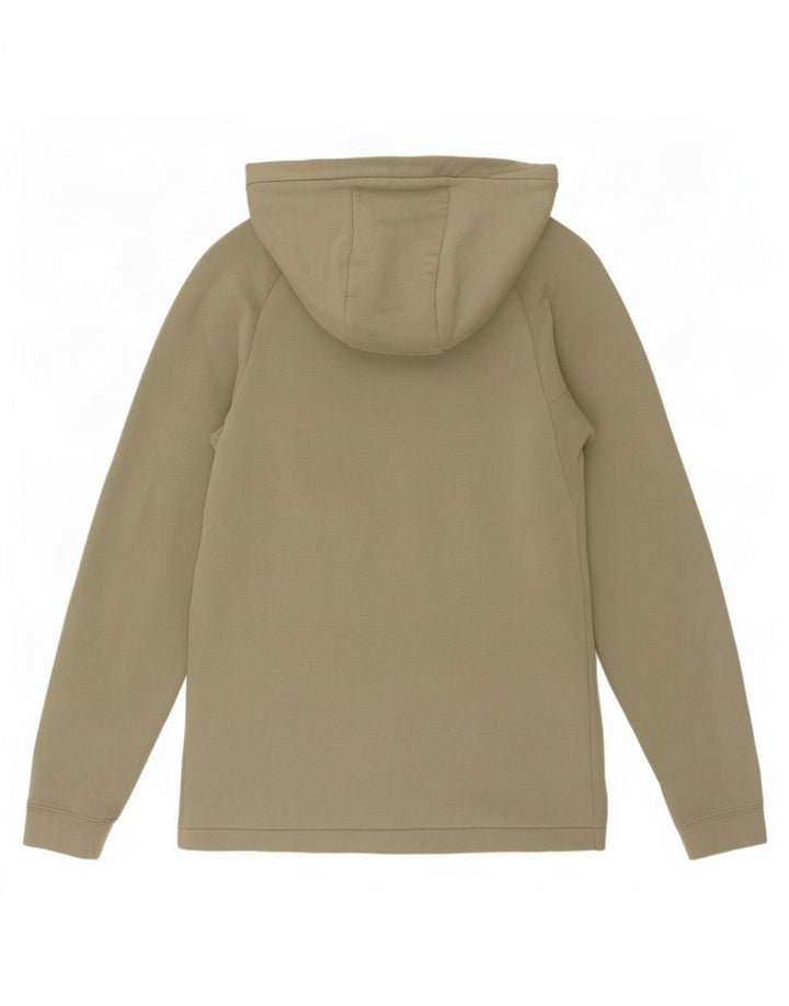 Nike Pull à capuche zippé pour homme Petit coton kaki