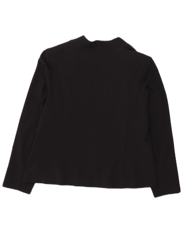 Marks & Spencer Veste blazer ouverte pour femme UK 18 XL Noir Polyester