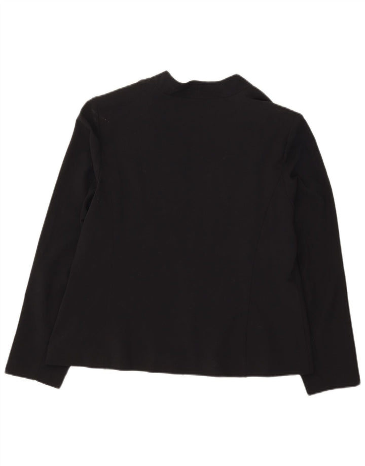 Marks & Spencer Veste blazer ouverte pour femme UK 18 XL Noir Polyester