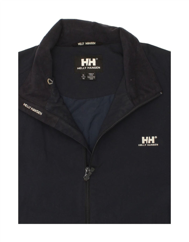 HELLY HANSEN Veste bomber haute pour homme UK 42 XL Bleu marine Polyester