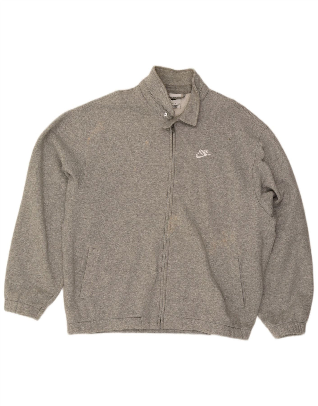 Nike Veste de survêtement pour homme XL en coton moucheté gris