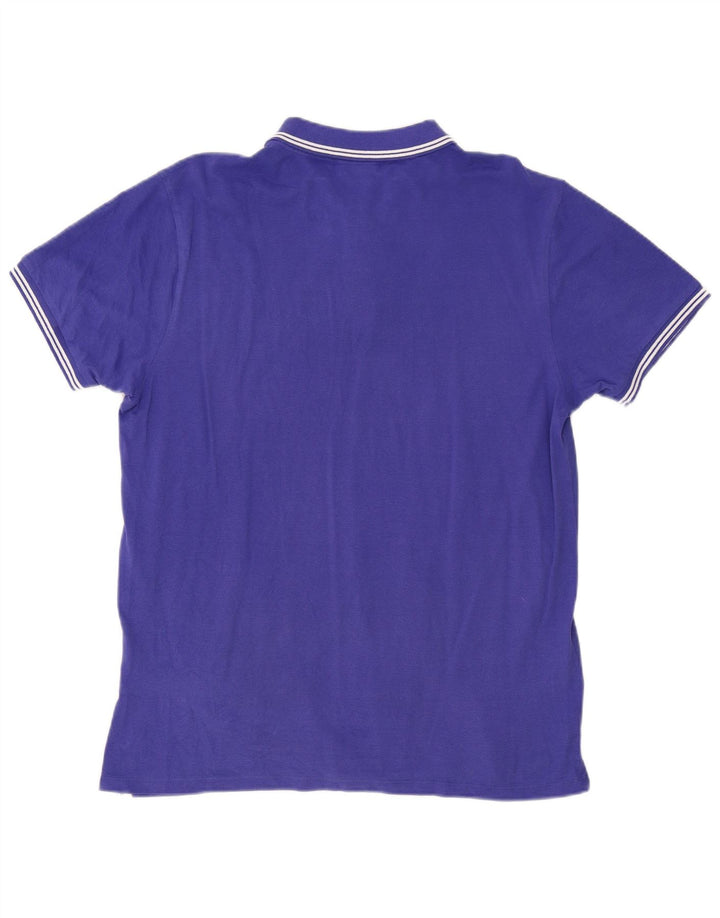Cavalli Polo Homme 2XL Bleu Coton