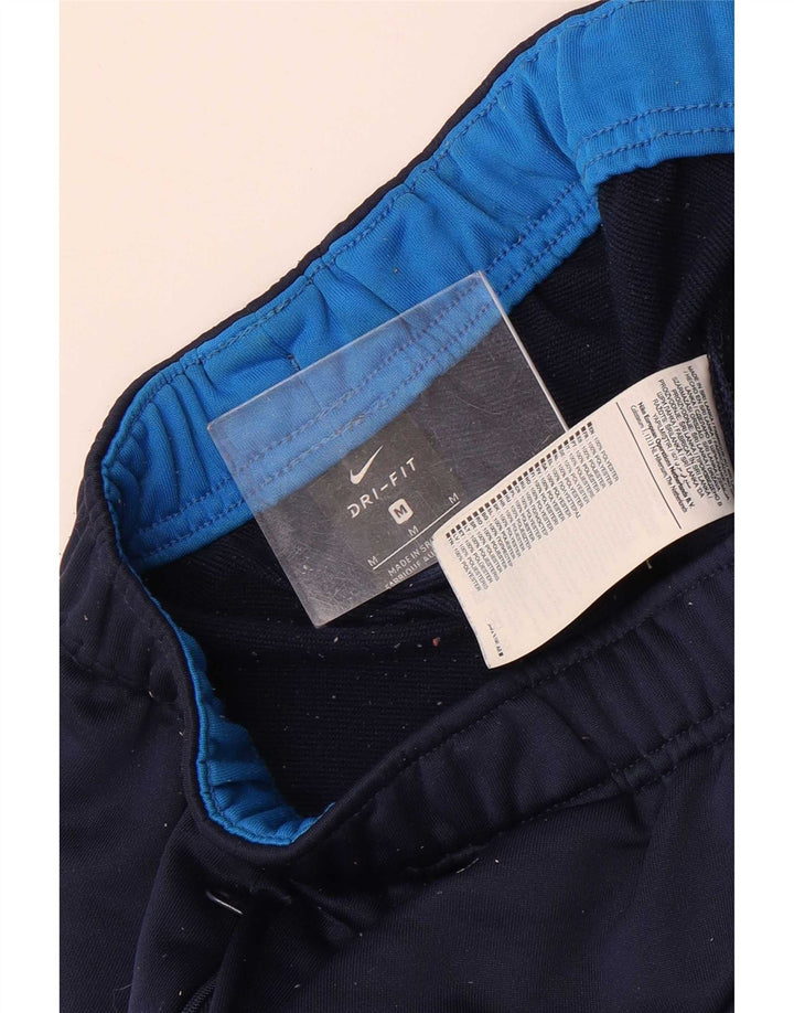 Nike Pantalon de survêtement Dri Fit pour homme Bleu marine moyen Polyester