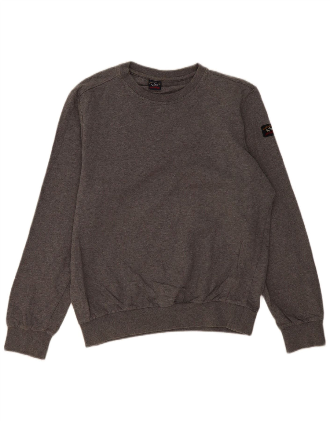 Paul & Shark Sweat-Shirt Homme Grand Gris Moucheté Coton