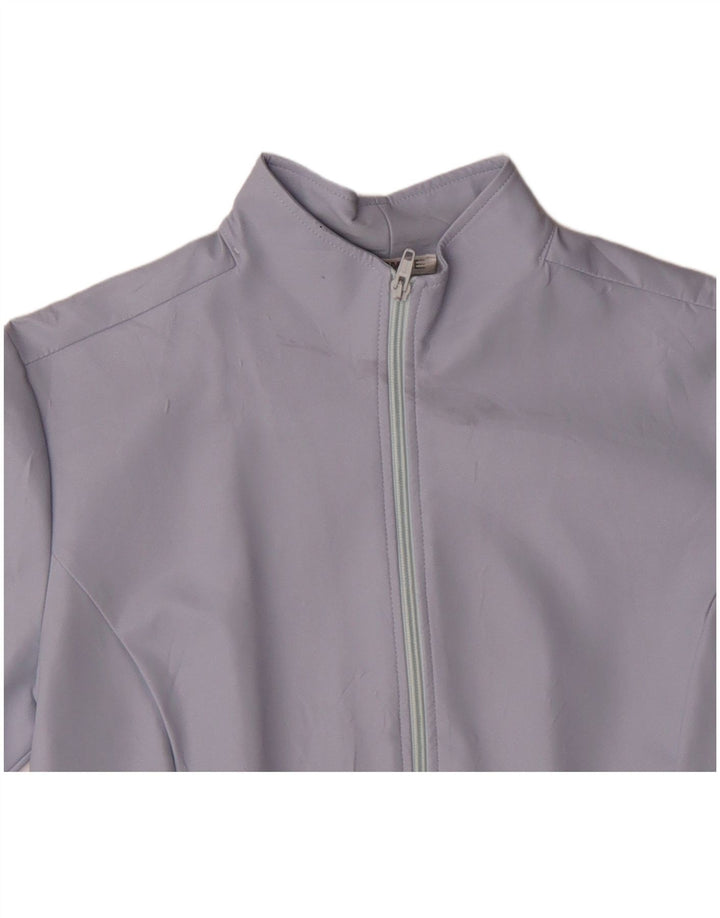NARACAMICIE Veste de survêtement pour femme UK 14 Violet moyen Polyester