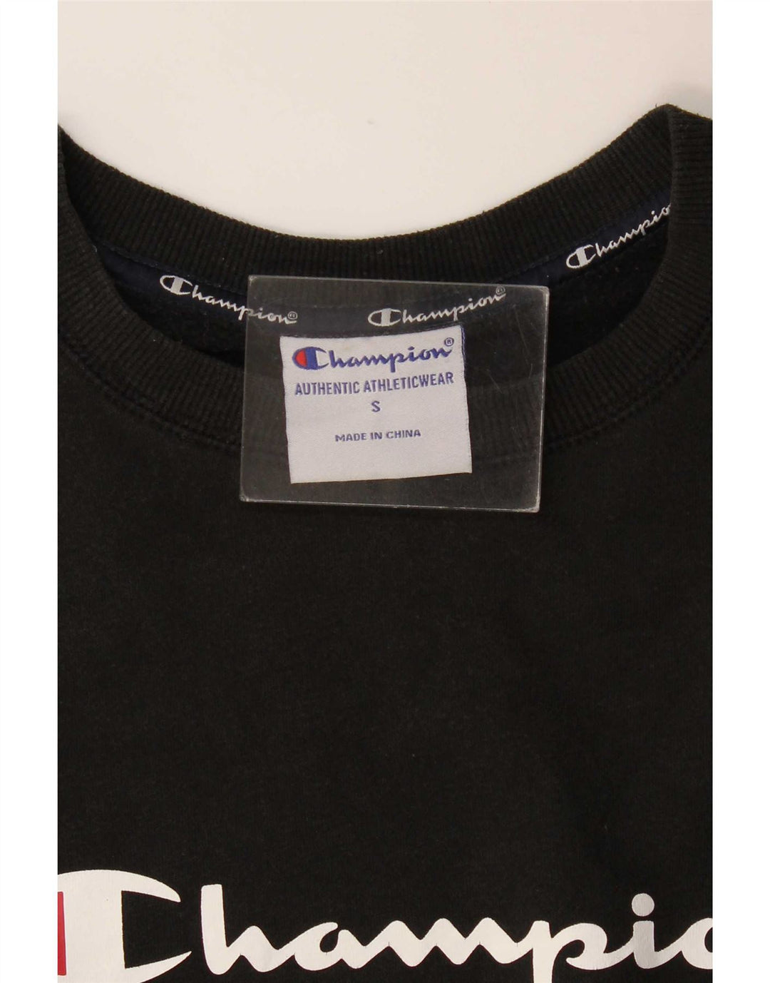 Champion Sweat-shirt graphique pour homme Petit coton noir