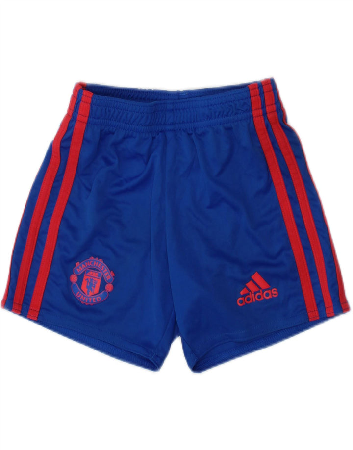 ADIDAS Short de sport Manchester United pour garçon 2-3 ans Bleu Polyester