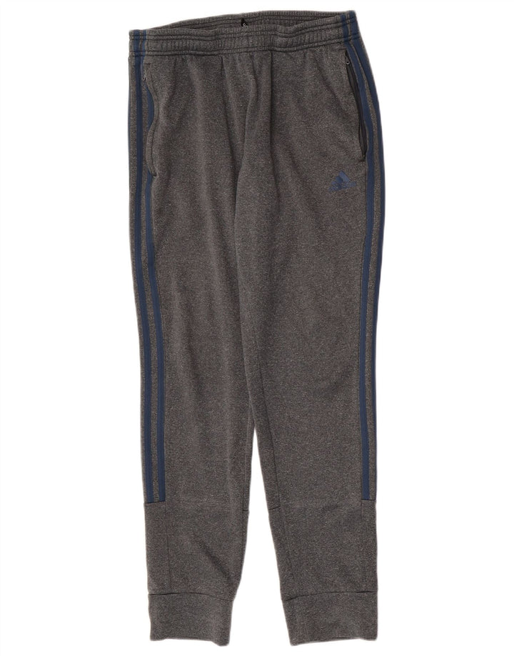 Adidas Pantalon de Survêtement Climawarm Homme Gris Moyen Polyester