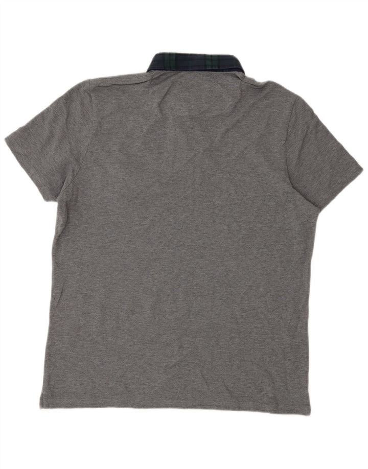 Lyle & Scott Polo Rugby Homme Grand Gris Coton