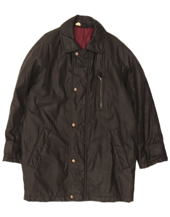 manteau coupe-vent vintage pour hommes UK 42 XL Noir