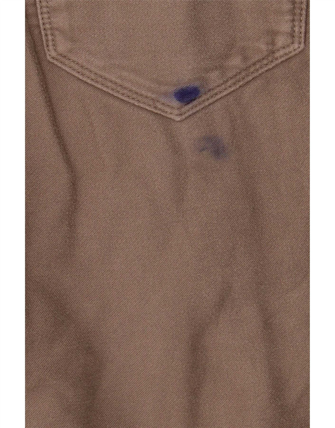 Marks & Spencer Pantalon décontracté slim pour homme W32 L33 Gris Coton