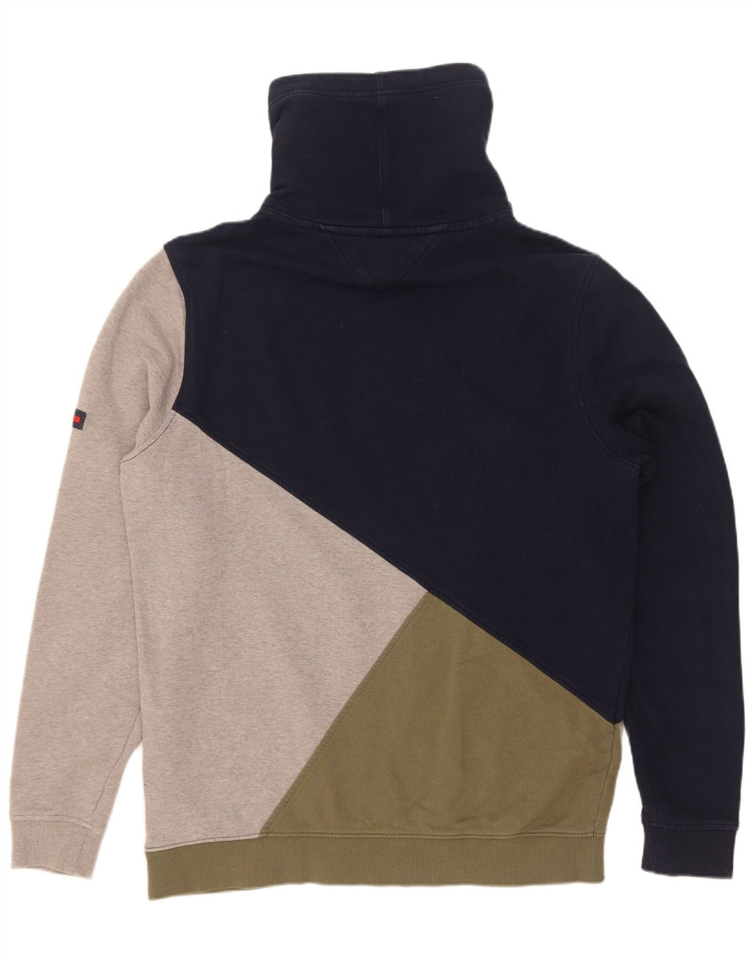 Tommy Hilfiger Sweat-shirt graphique pour homme XL Multicolore Colourblock
