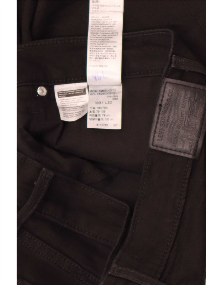 Levi's Jean 314 Shaping Straight Femme Noir Coton W31 L30
