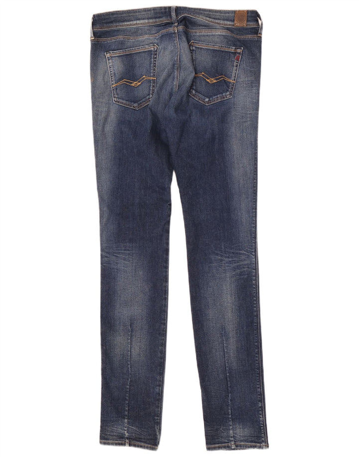 Replay Jean Slim Femme W33 L34 Bleu Coton