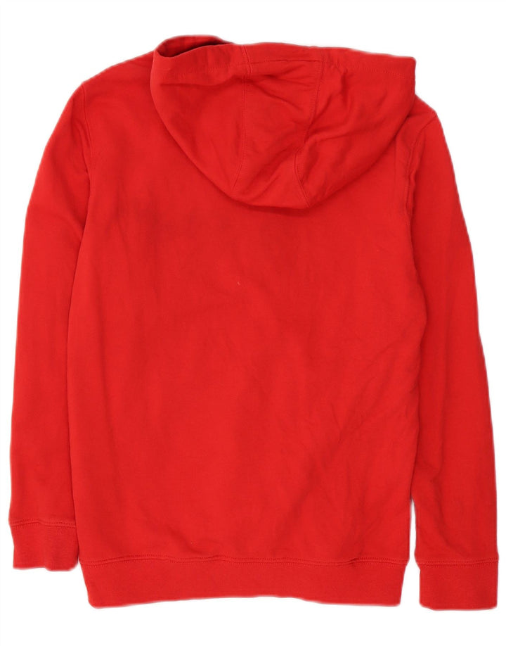 Vans Pull à capuche graphique pour garçon 10-11 ans Rouge moyen Coton