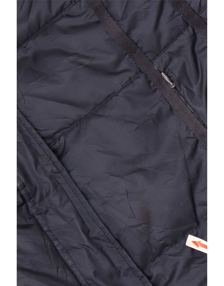 Geox Manteau rembourré pour femme UK 44 Large Bleu marine Polyester