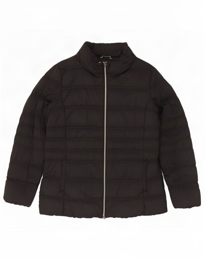 Geox Veste matelassée pour femme UK 12 Medium Noir
