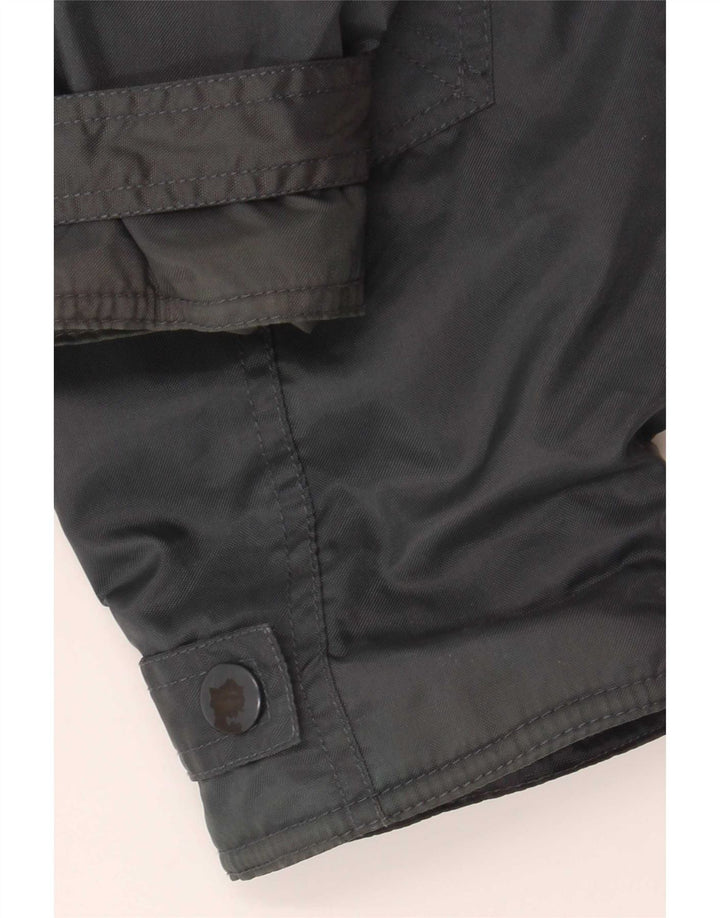 Americanino Veste Bomber Homme UK 40 Large Noir Nylon