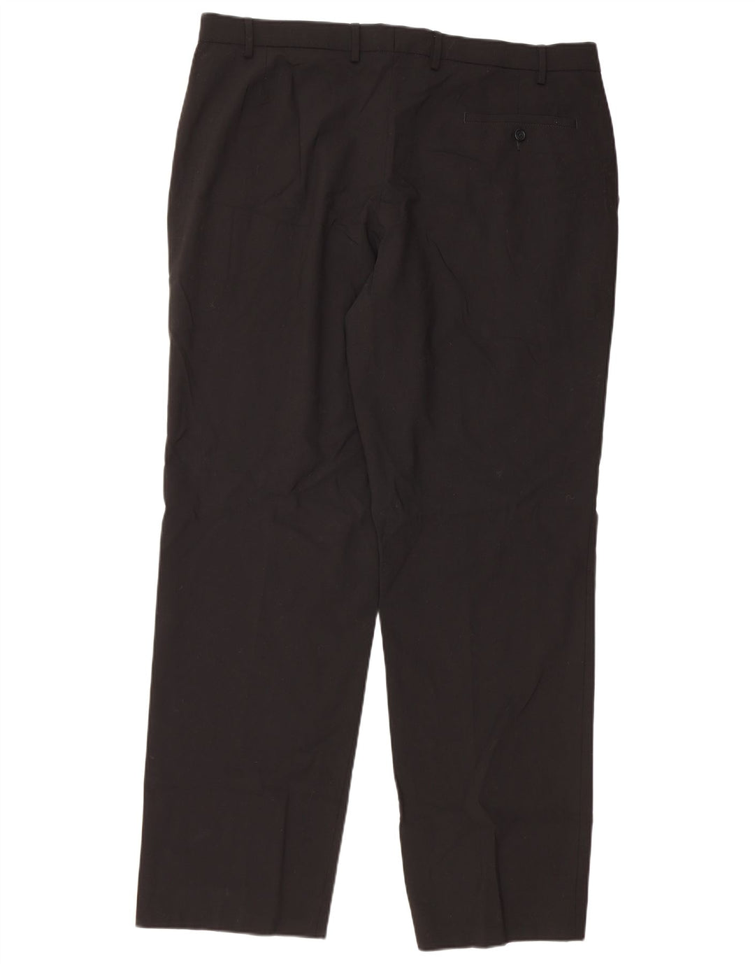 Marks & Spencer Pantalon de costume coupe ajustée pour homme W40 L33 Noir Laine Classique