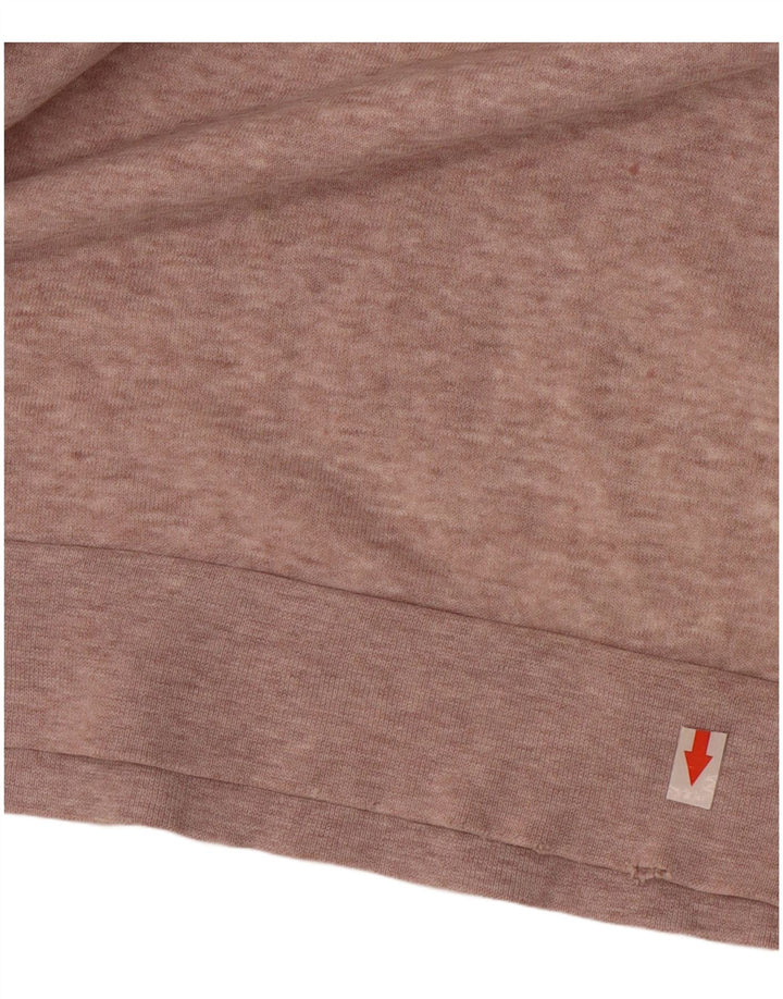 Adidas Sweat-shirt pour homme en coton rose Taille L