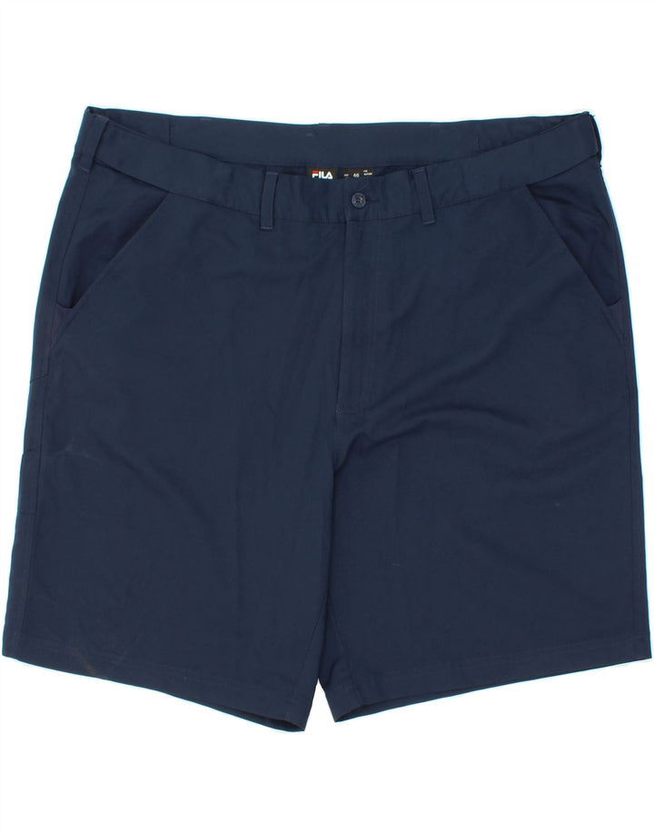 FILA Short chino de golf homme W46 3XL bleu marine polyester