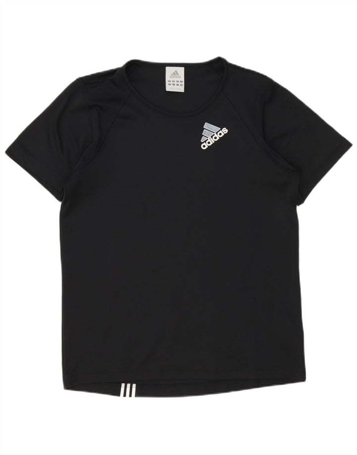 Adidas T-shirt graphique pour homme Noir moyen Polyester