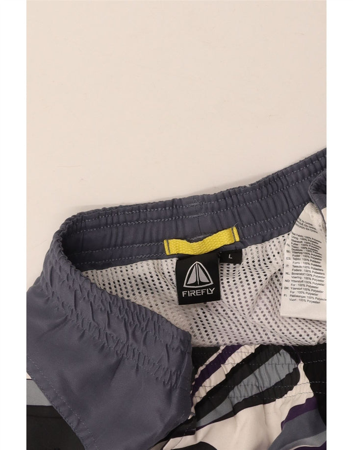 FIREFLY Short de Bain Homme Grand Polyester Géométrique Multicolore
