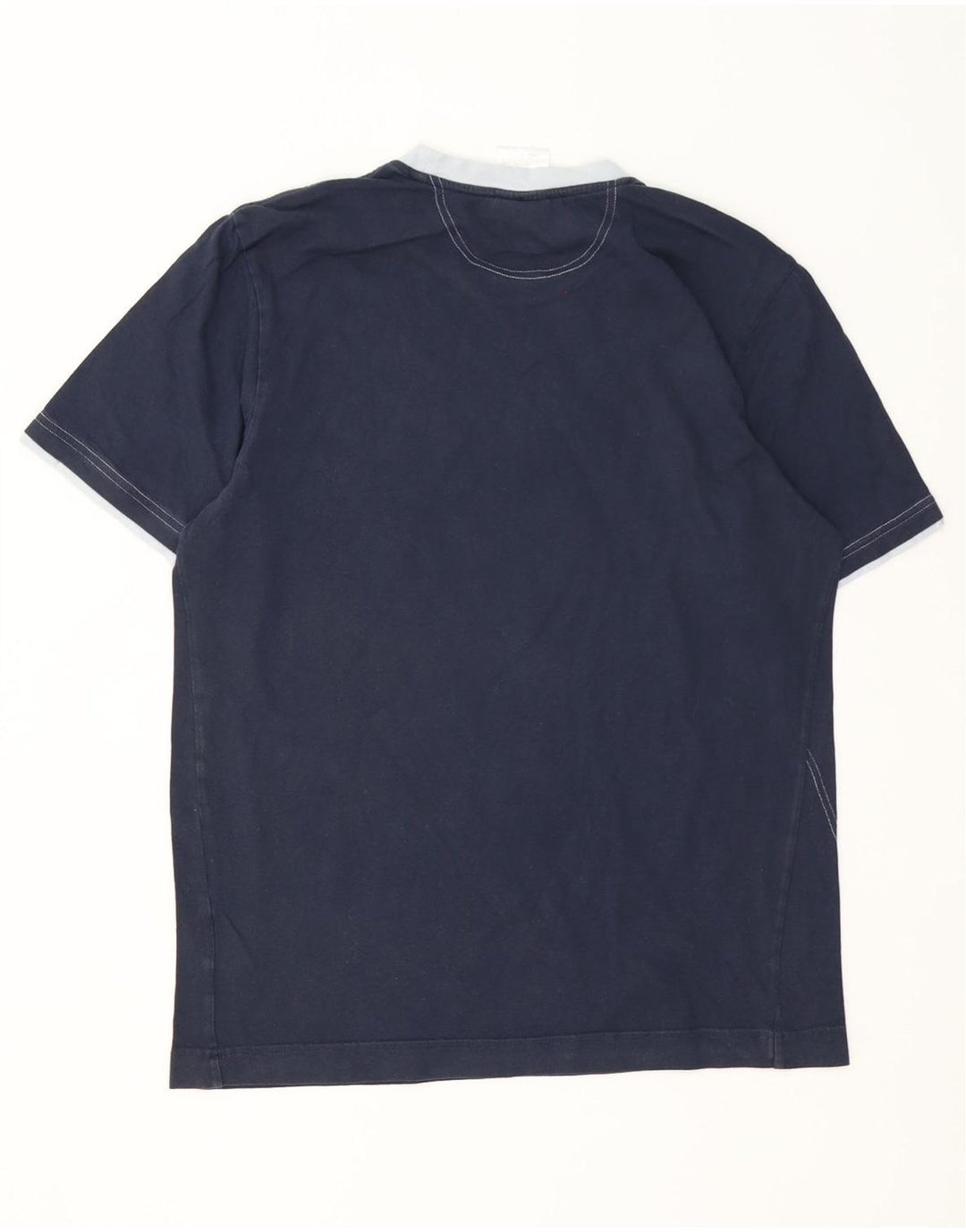 Adidas T-Shirt Graphique Homme Bleu Marine Moyen Coton