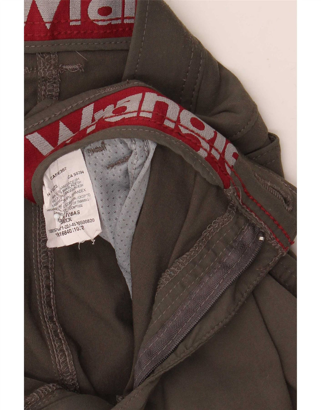 Wrangler Pantalon Cargo Slim Homme W36 L30 Nylon Gris