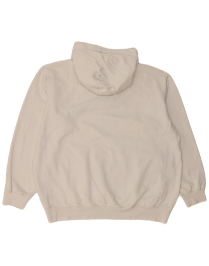 NIKE Pull à capuche pour homme UK 45/47 XL Blanc Coton