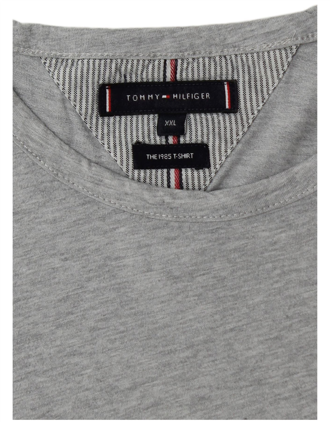Tommy Hilfiger T-Shirt Homme Haut 2XL Gris