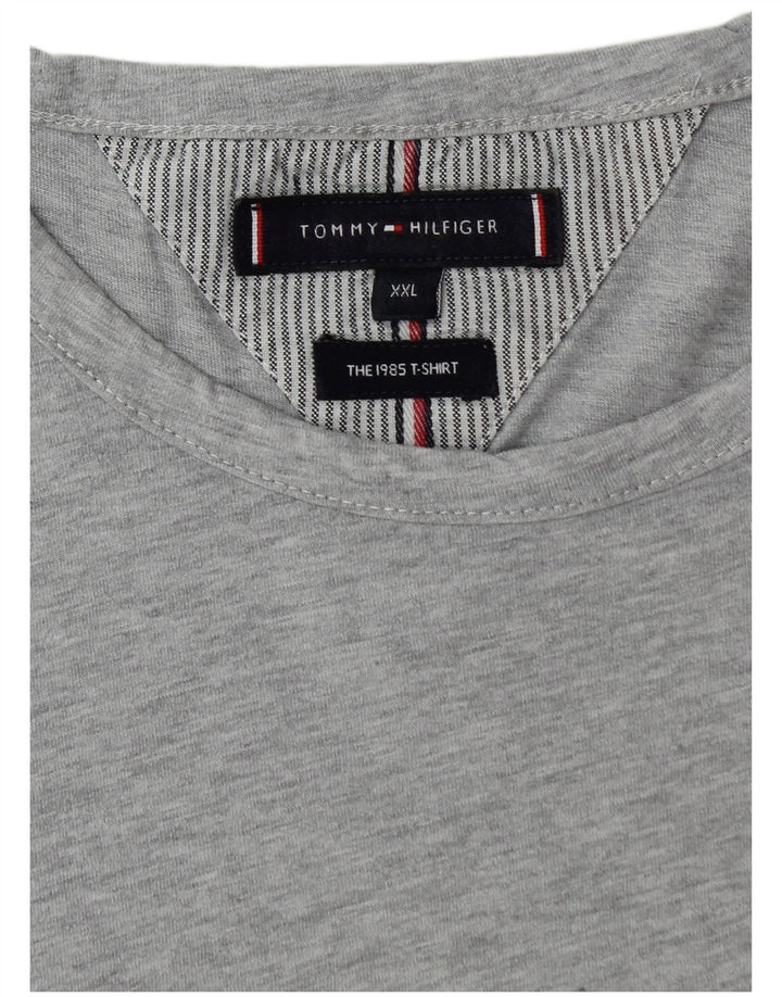Tommy Hilfiger T-Shirt Homme Haut 2XL Gris