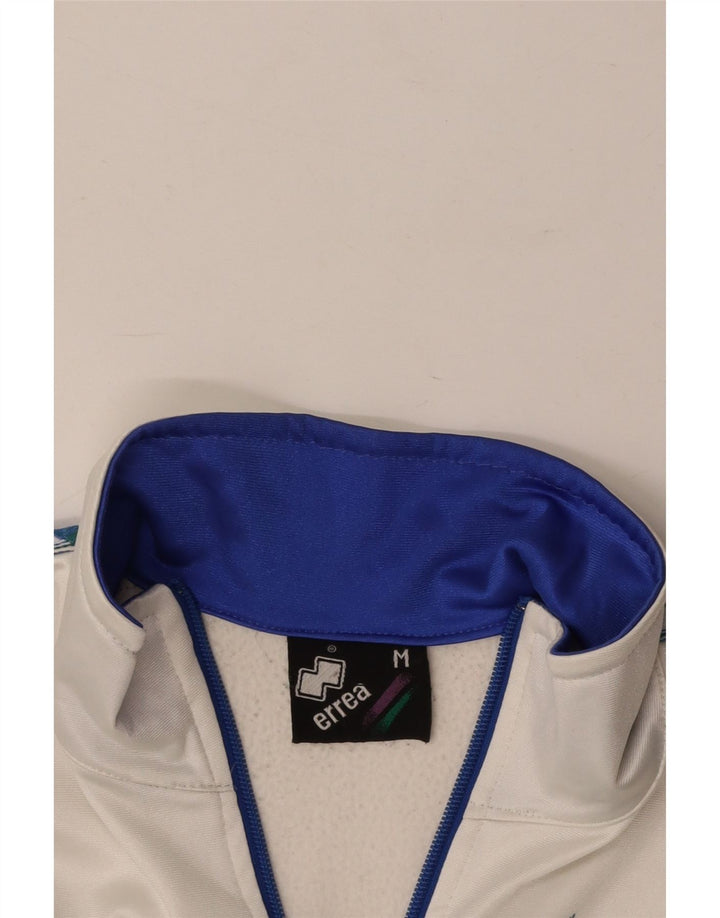 ERREA Mens Tracksuit Top Jacket Medium Blue Colourblock