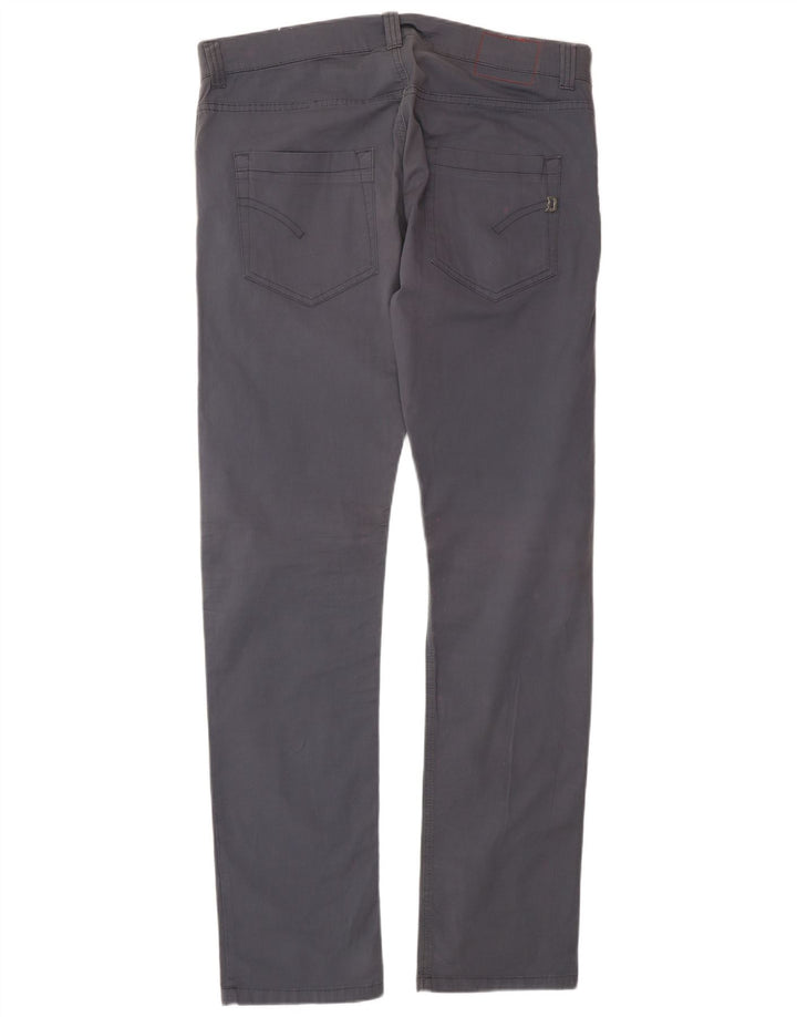 DONDUP Pantalon Slim Casual Homme W38 L34 Gris Coton