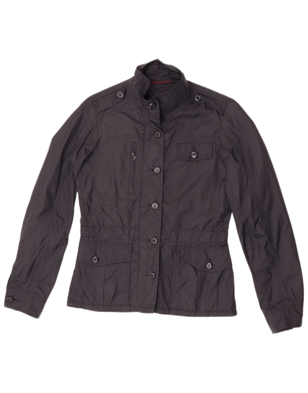 Kappa Veste Militaire Femme UK 6 XS Noir Polyamide