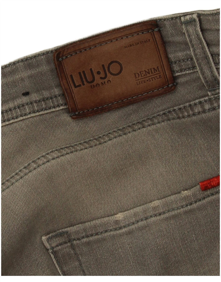 Liu Jo Jean Slim W36 L31 Homme Gris