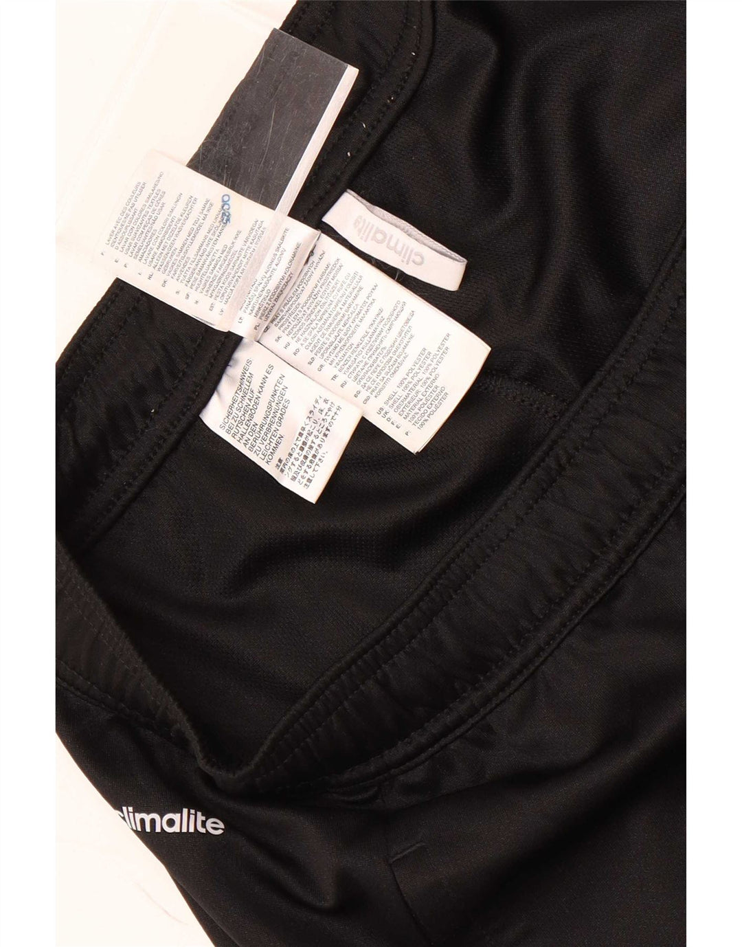 Adidas Short de sport Climalite Homme Noir Moyen Polyester