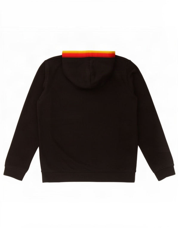 Ellesse Pull à capuche graphique pour garçon 13-14 ans Noir Colourblock