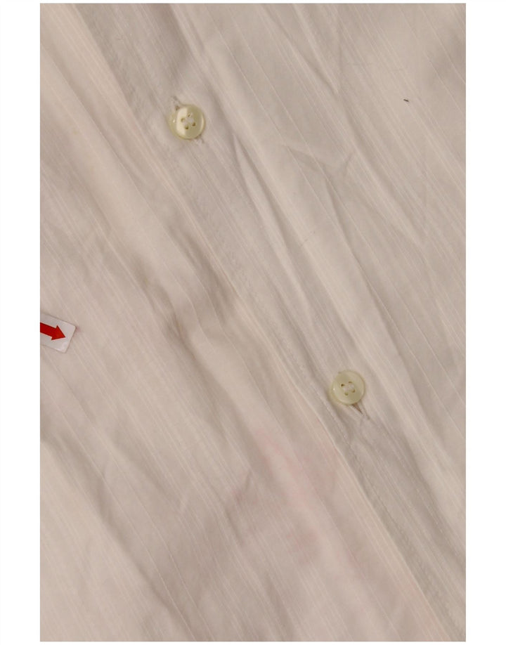 ARMANI JEANS Chemise Homme Coton Blanc Cassé Moyen