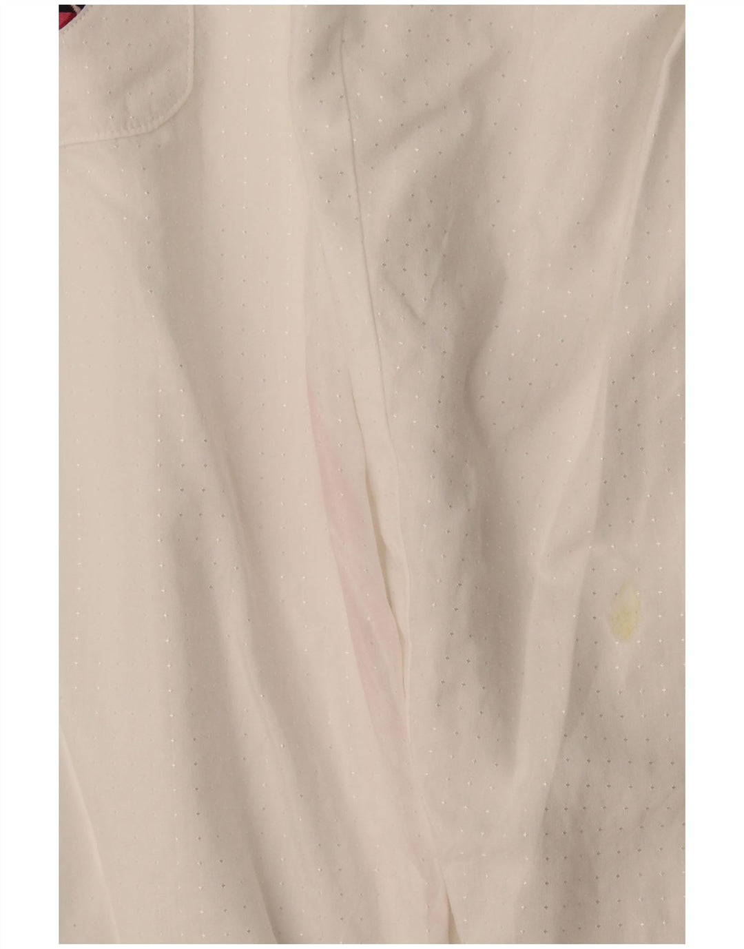 Chemise pull homme vintage grand blanc tacheté