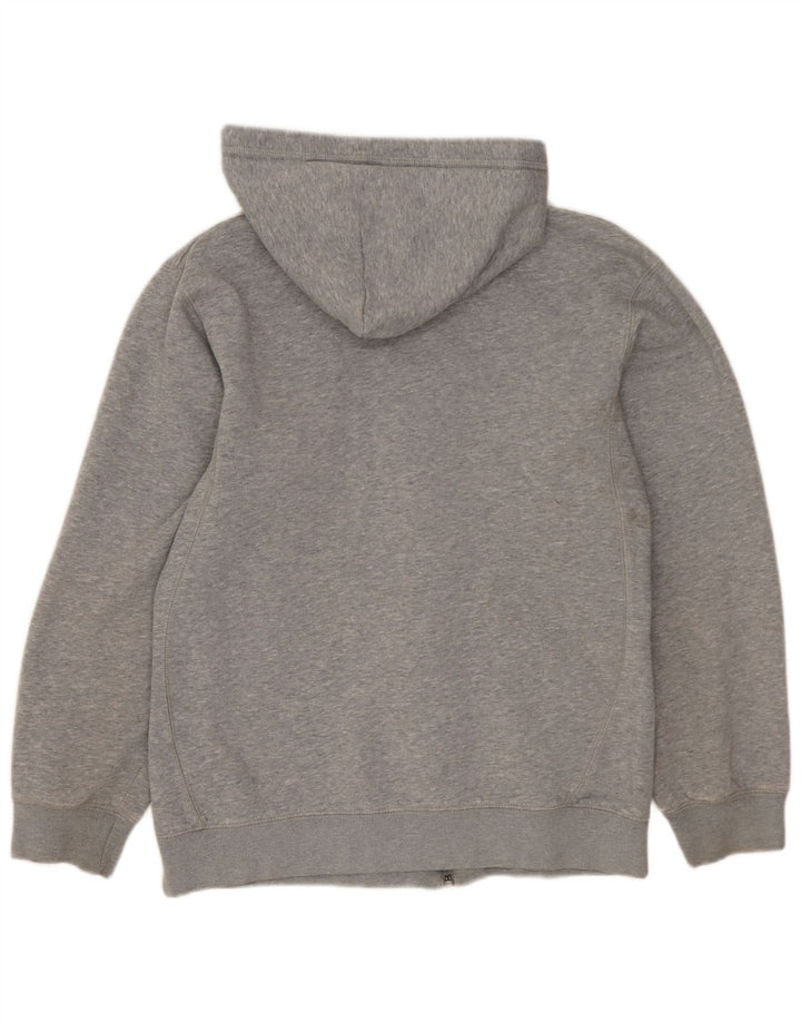 NIKE Pull à capuche zippé pour garçon 12-13 ans Grand Gris Coton