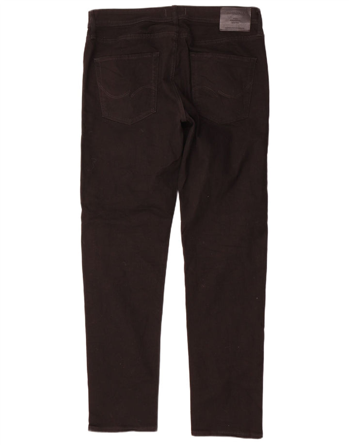 Jack & Jones Jean Slim Homme W34 L34 Noir Coton