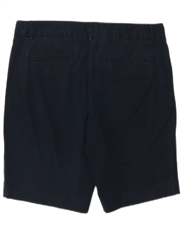 J. CREW Short Chino Femme US 6 Medium W32 Bleu Marine Coton