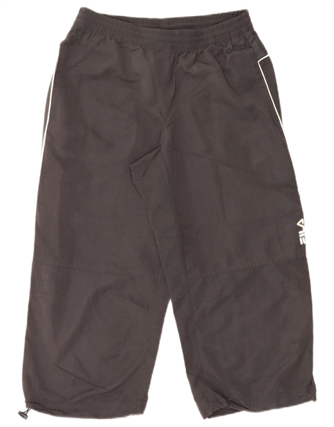 Fila Pantalon de Survêtement Graphic Capri Homme Petit Gris Polyester