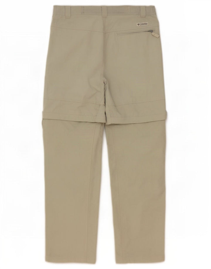 Columbia Pantalon cargo de randonnée pour homme Medium W32 L32 Kaki Polyester