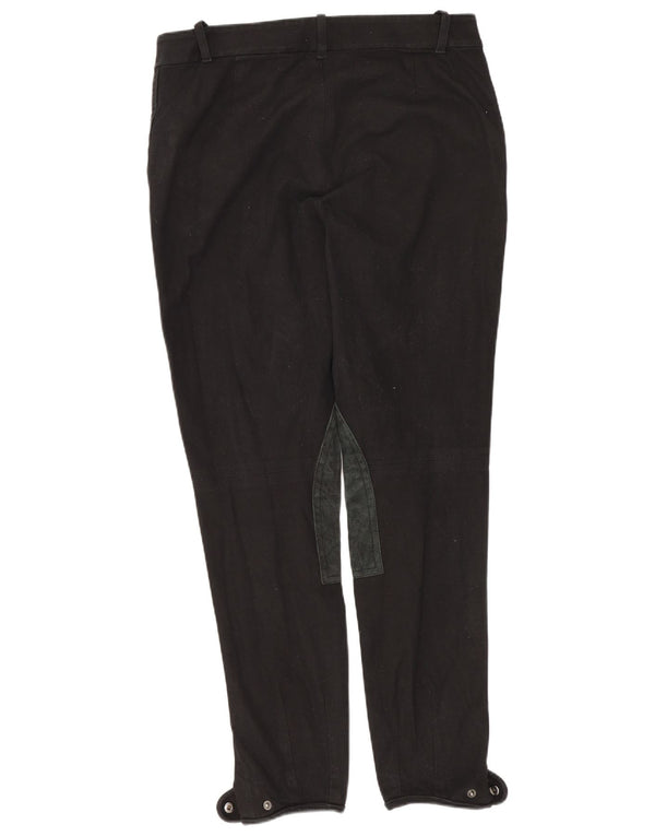 Ralph Lauren Pantalon d'équitation slim pour femme US 8 Medium W30 L28 Coton noir