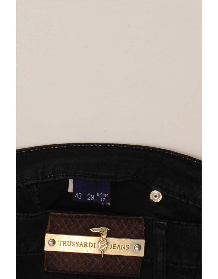 Trussardi Femme Jean Droit W27 L28 Noir