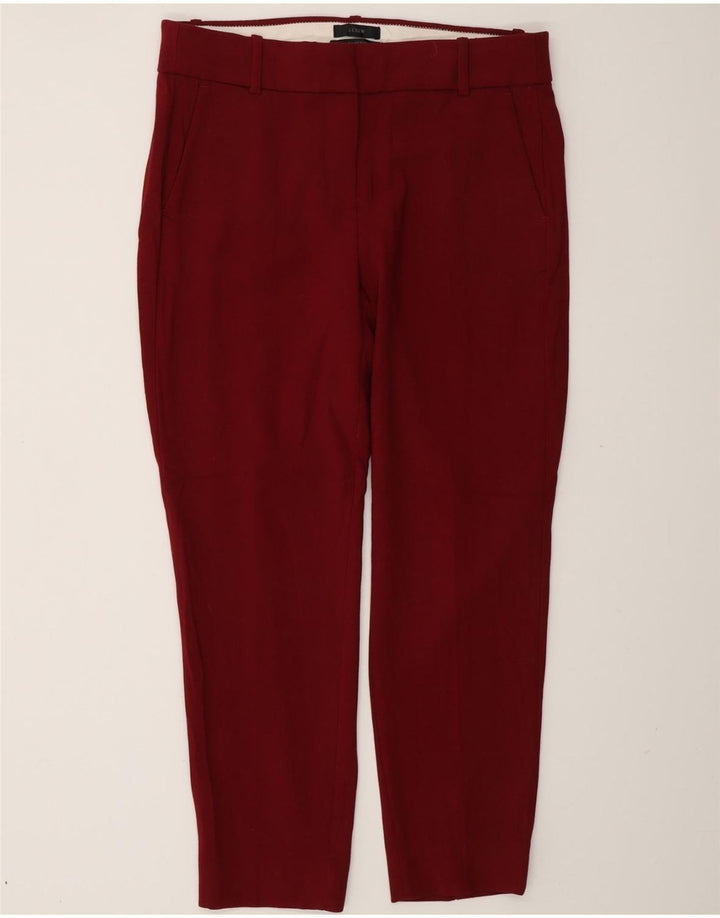 J. CREW Pantalon chino slim Cameron pour femme US 8 Medium W30 L27 Marron