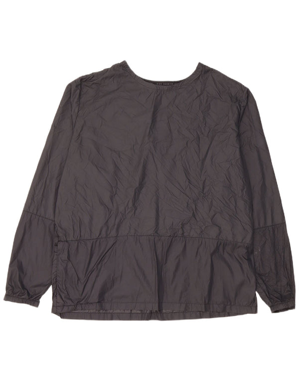 Nike Haut de survêtement de course à pied pour femme UK 18 XL Noir Polyester